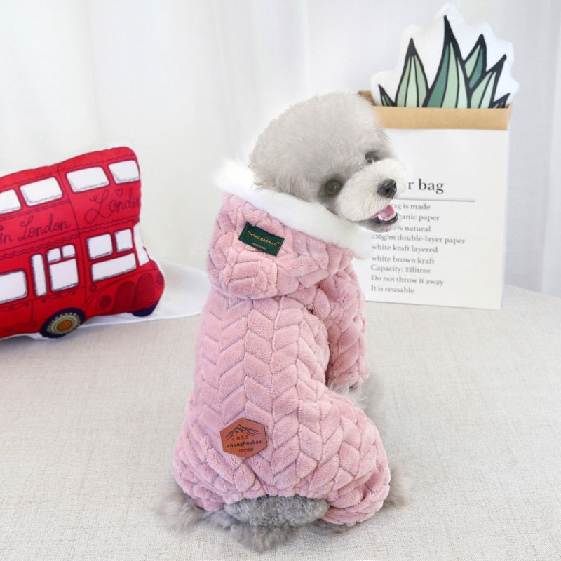 Warm Fleece Puppy Coat