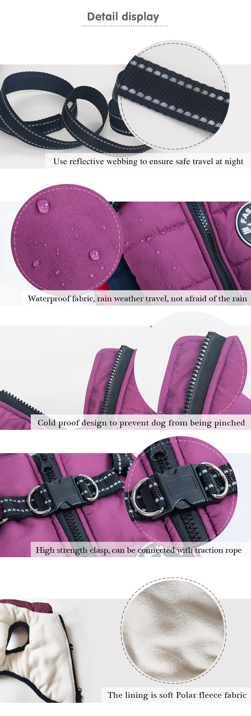 Waterproof Dog Winter Jackets