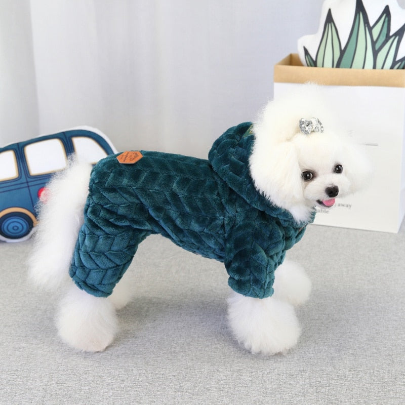 Warm Fleece Puppy Coat