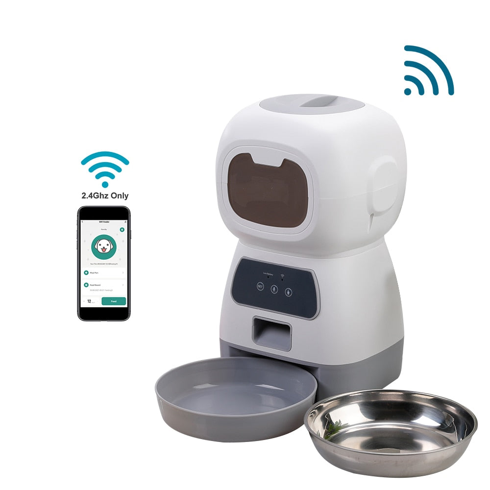 Tuya Smart APP Pet Feeder Cat And Dog Food Automatic Dispenser