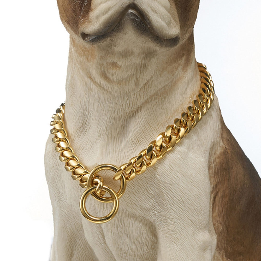 Gold Dog Chain