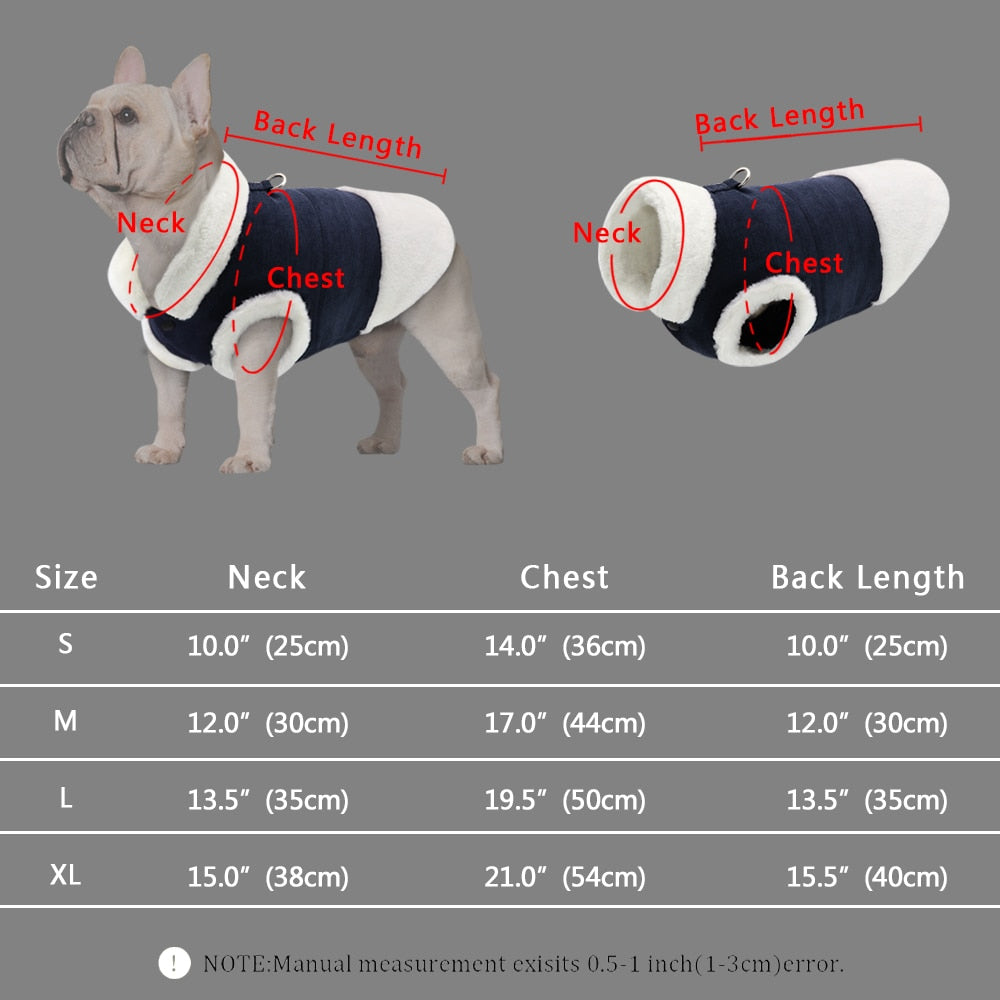 Dog Winter Fleece Jacket