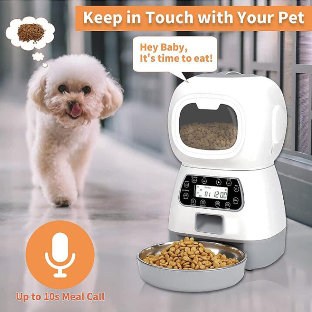 Tuya Smart APP Pet Feeder Cat And Dog Food Automatic Dispenser