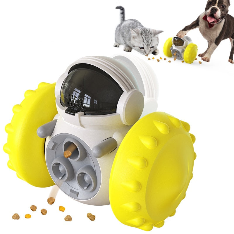 Interactive Dog Food Dispenser Tumbler