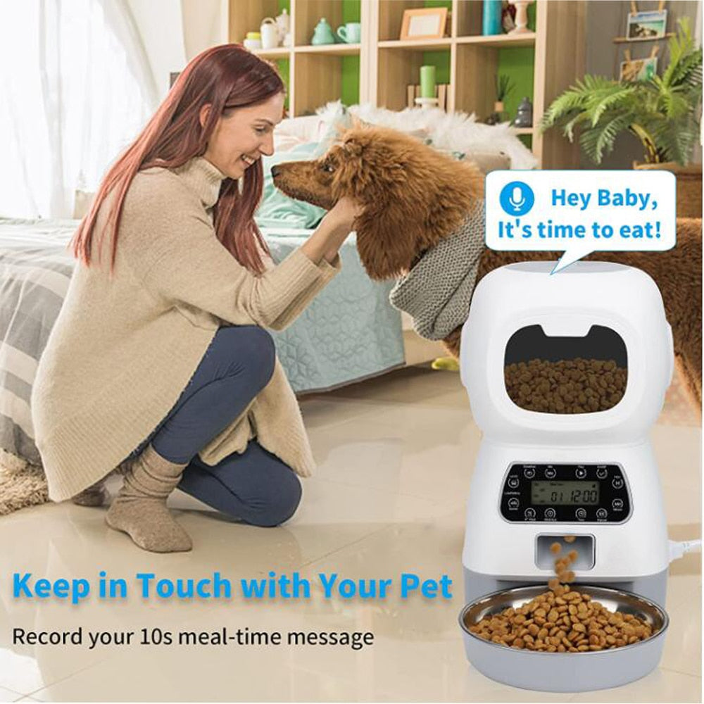 Tuya Smart APP Pet Feeder Cat And Dog Food Automatic Dispenser