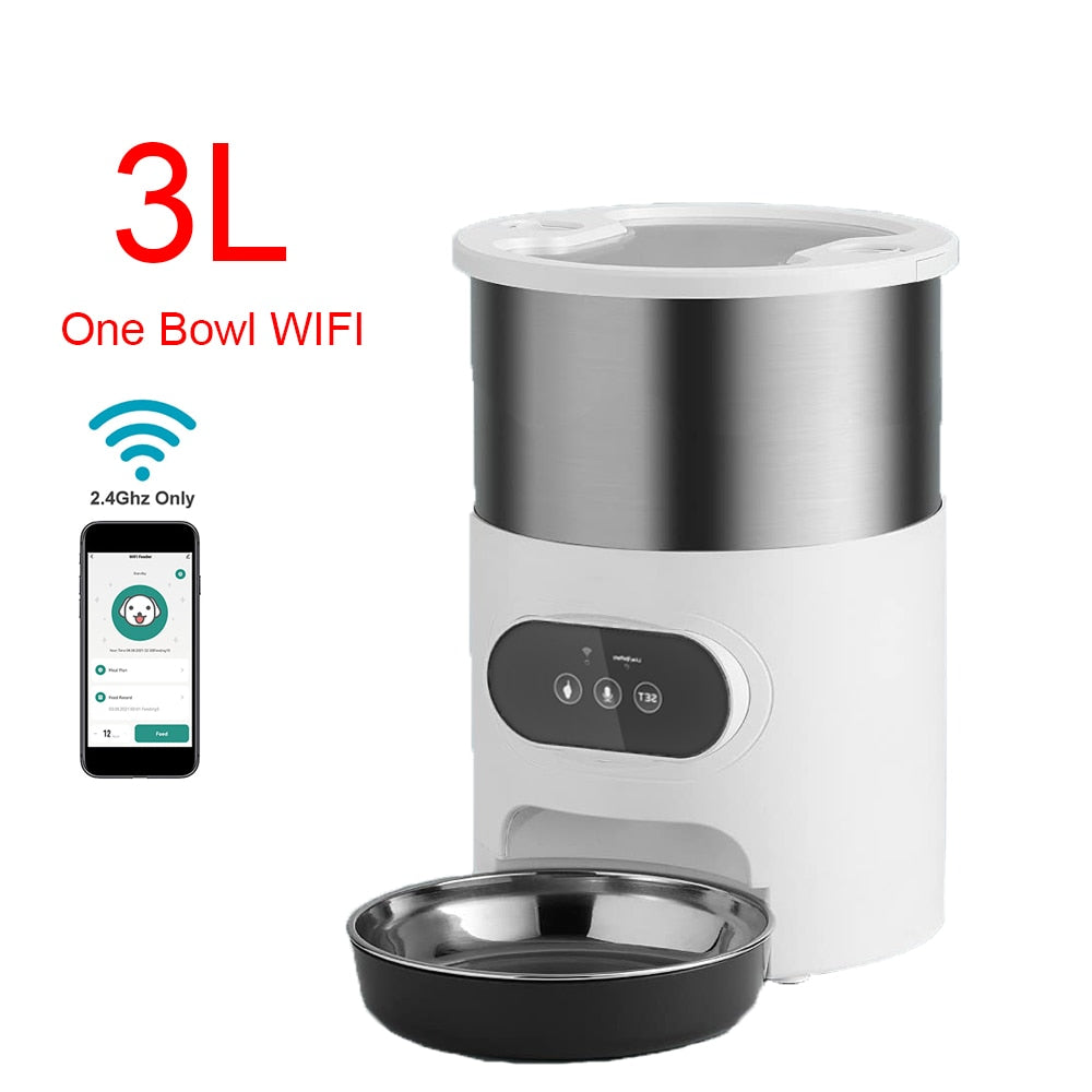 Tuya Smart APP Pet Feeder Cat And Dog Food Automatic Dispenser